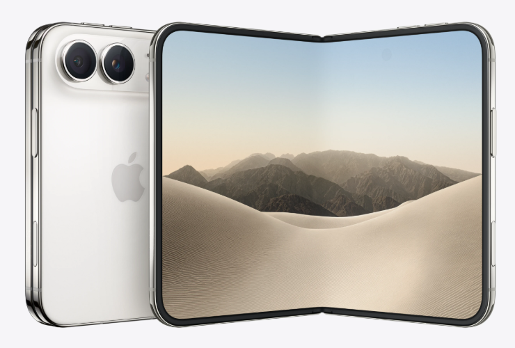 iPhone Duo — Foldable open